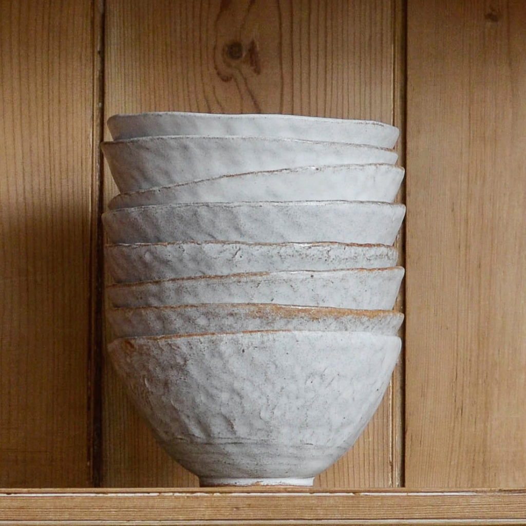 Hand Moulded Breakfast Bowl, Snow White
