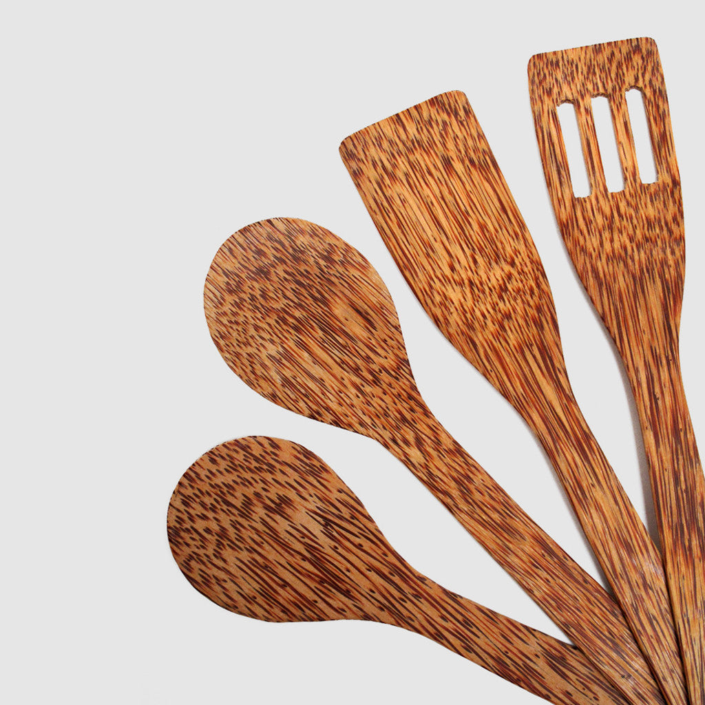 Cooking Utensils Set, Coconut Palm Wood