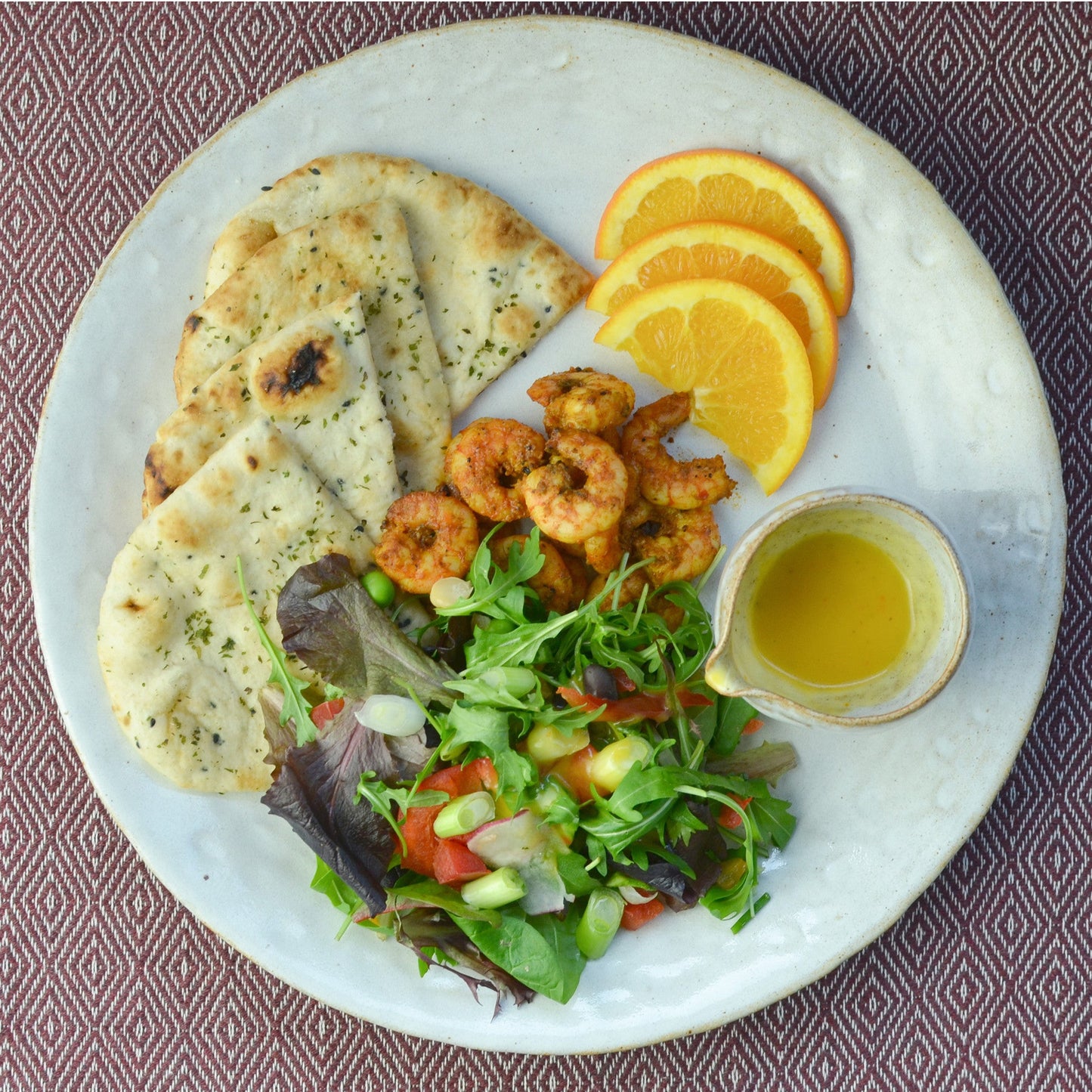 Hand Moulded Dinner Plate