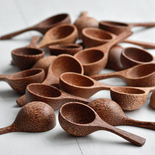 Coffee Scoop, Coconut Palm Wood