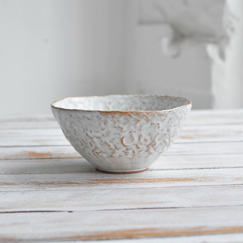 Hand Moulded Breakfast Bowl, Snow White