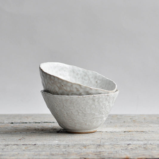 Hand Moulded Breakfast Bowl, Snow White