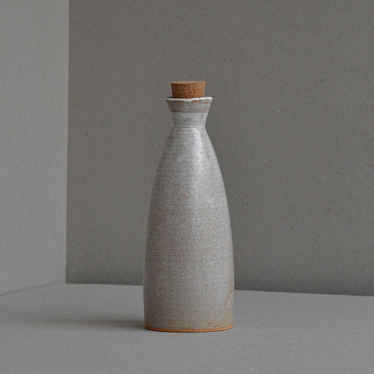 Stoneware Oil Bottle, Large, Rust