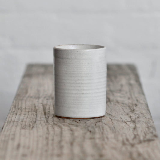 Stoneware Beaker, Snow White