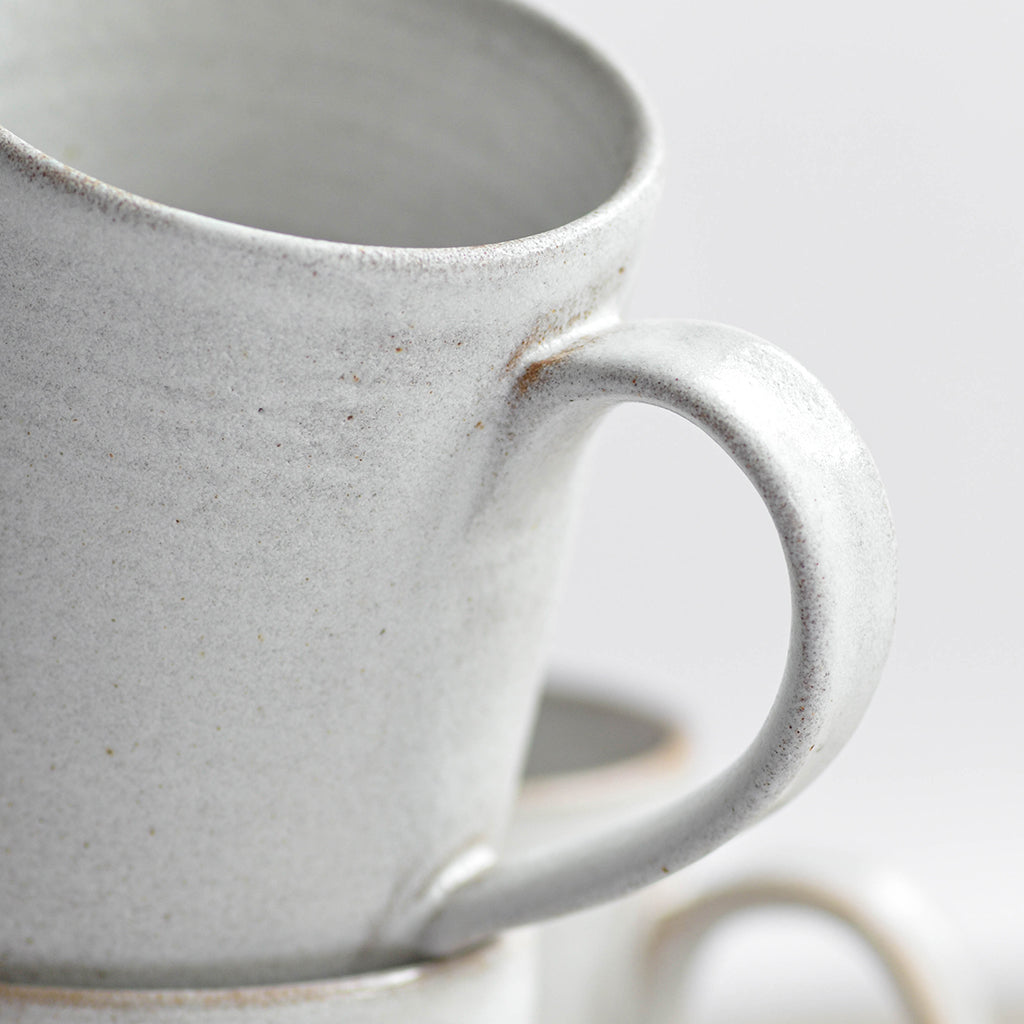 Classic Stoneware Mug, Snow White