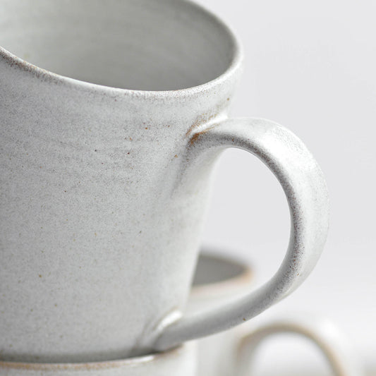 Classic Stoneware Mug, Snow White